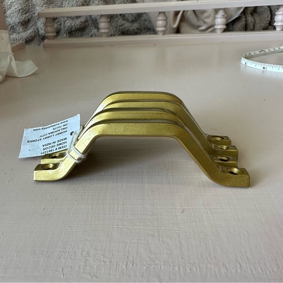 Gold Cabinet Handle Pulls Set - Picture 2 of 11